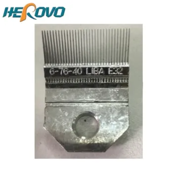 Warp Knitting Spare Part: Liba Machine Stitch Combs Needle Block 6-76-40 E32
