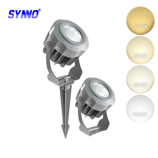 Low-Voltage LED Garden Spike Light for Commercial Landscape