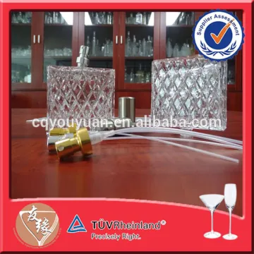 Transparent High Quality Glass Perfume Bottle 100ML Elegance Perfume for Women