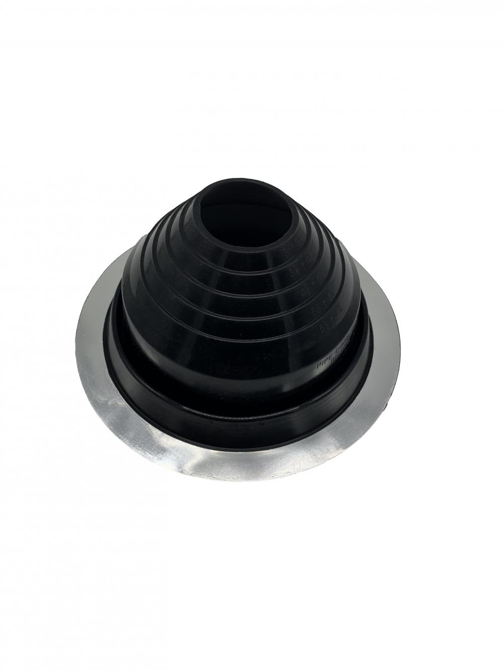 Retrofit Silicone EPDM Roof Flashing for 0-35mm Pipe