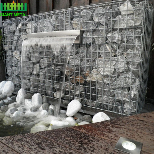 Gelaste Gabion-box / Gelaste Gabion-mand