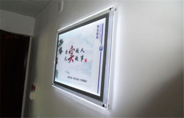 Advertising Acrylic Led Light Box / Led Crystal Light Box