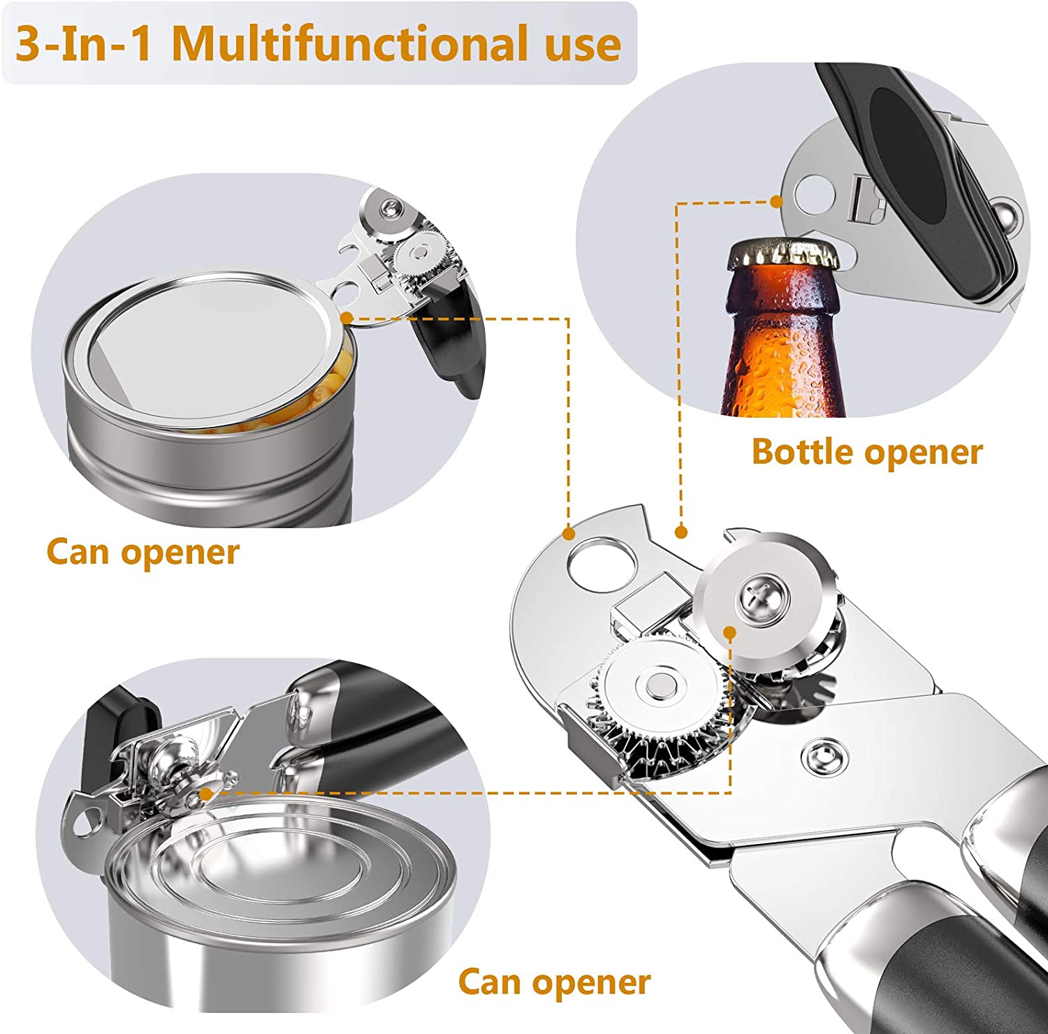 Manual Stainless Steel Heavy Duty Can Opener, High Quality Manual ...
