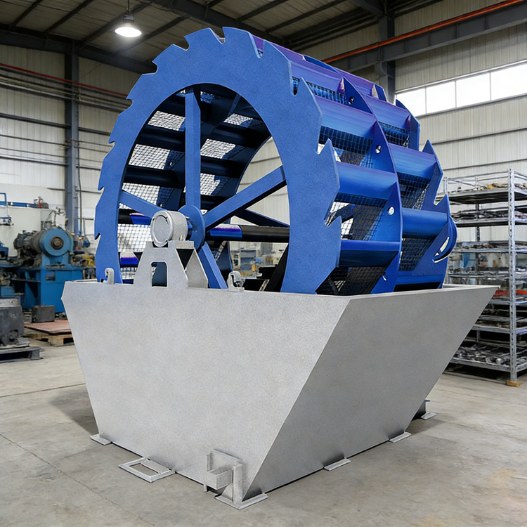 Mobile Sand Washer with Screener