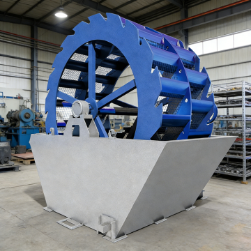Laveuse de sable de godet de roue à haute efficacité pour la construction