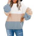 Women Chunky Lightweight Loose Knit Pullover