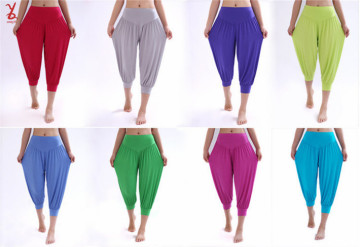 WD35 new authentic yoga pants bloomers model seven points MM wide leg pants