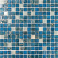 Nuevo diseño de mosaico de plata vidrio azulejo azulejo azulejo