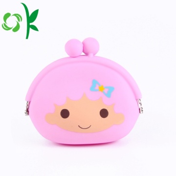 Custom Silicone Cute Clip Coin Purse Poach Wholesale