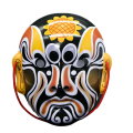 Máscaras faciais de ópera chinesa