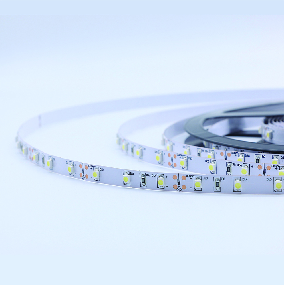 3528SMD 60led 12V أبيض اللون أحادية بقيادة قطاع