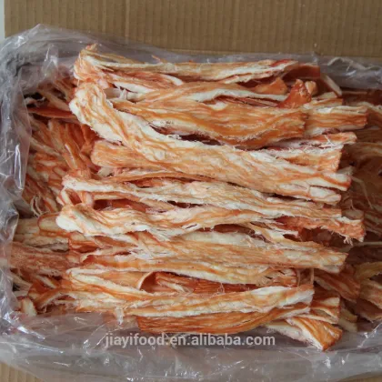 spicy prepared squid strips seafood snack