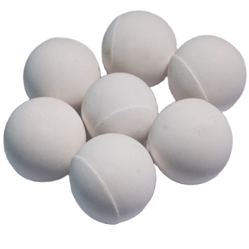 Ossido di alluminio AL2O3 Sfere in ceramica di allumina per mulino a sfera (80% 30mm 40mm 50mm 60mm)