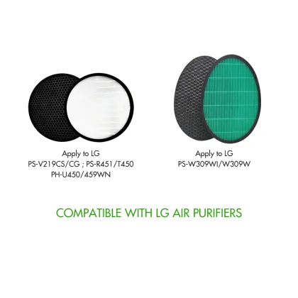 LG PS-W309VI Air Purifier Filter - HEPA & Activated Carbon