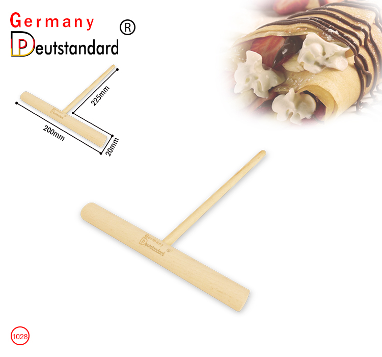 Wooden Crepe and Pancake Batter Spreader