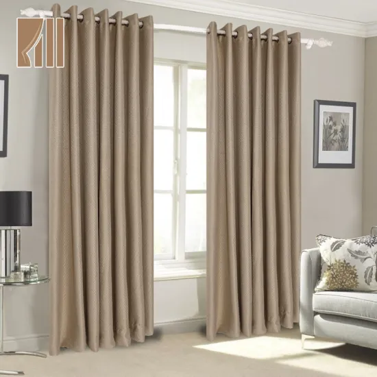Custom Luxury Blackout Office Curtains with High-Quality Designs