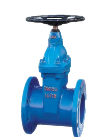 Dark rod type elastic seat sealing gate valve