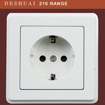 216 Range Germany Type Wall Socket 216006