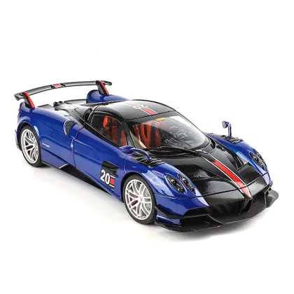 1:18 Pagani Huaya Alloy Diecast Car Model with Sound and Light Features