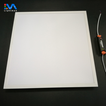 40W/48W Panel LED de retroiluminación cargada empotrada Luz de techo 600x600 600x600