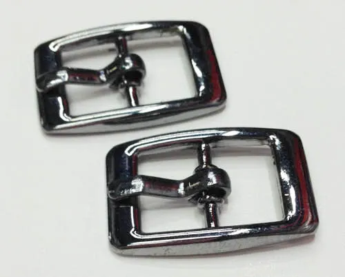 Gun Black Pin Buckles for Shoes 11mm