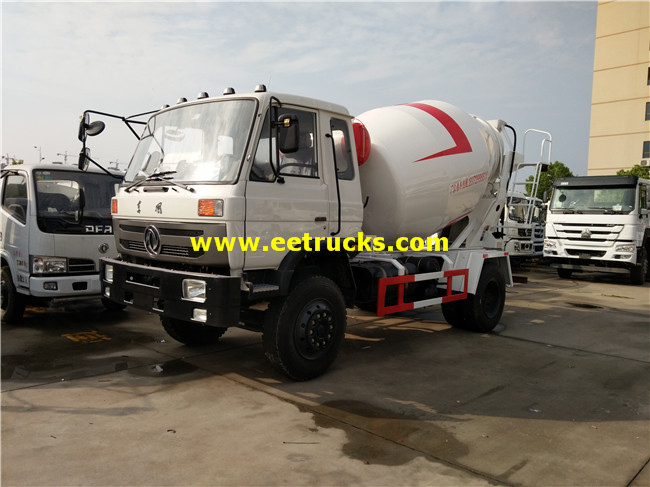 6000L Used Concrete Mixer Trucks