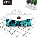 Custom tropical touch style PU leather pencil case&bag multifunctional bag