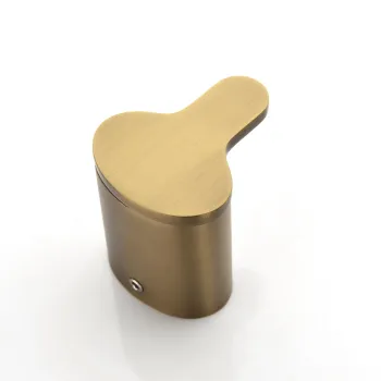 Kaka robe hook Brushed brass