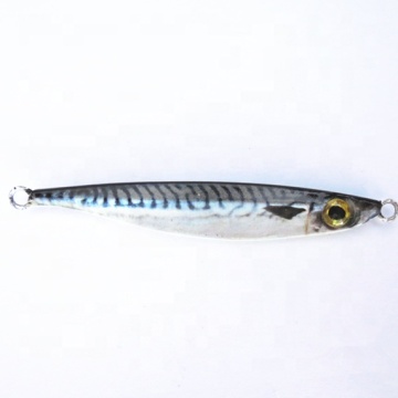 Metall -Jig -Meerwasserboot -Jigging Lure 40G 60G 80G 100G Künstlicher Hartköder langsamer Pitch -Bleifischereiungsköder