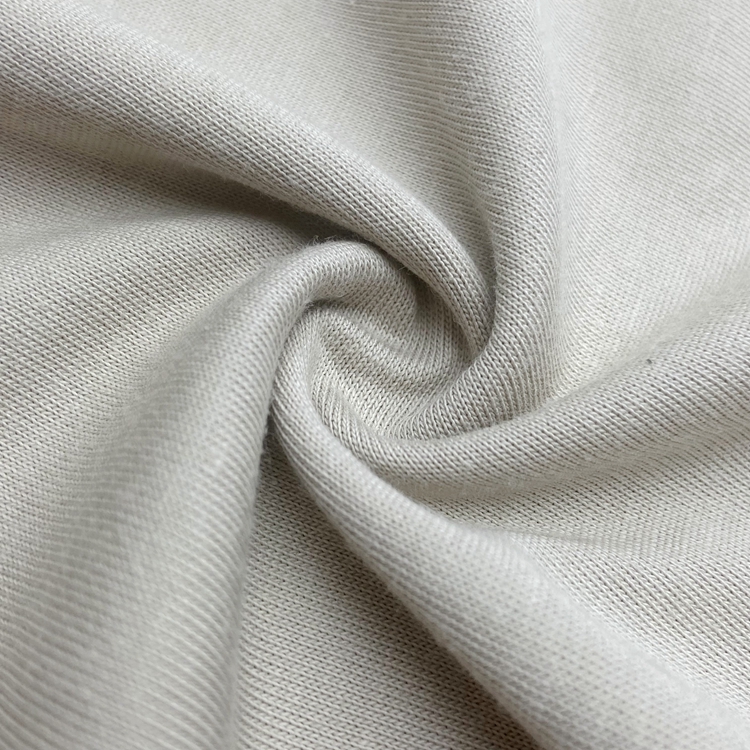 CVC single jersey fabric