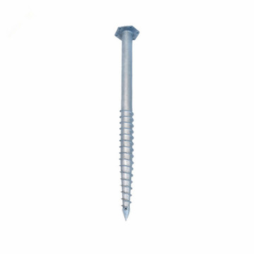 Galvanized N Type Ground Screw Garden Room