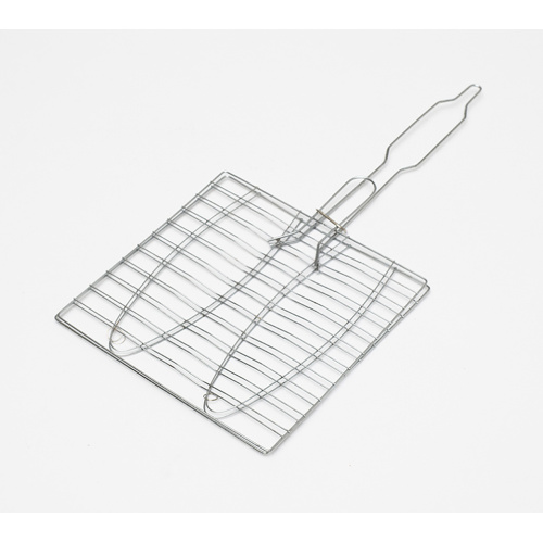 Metal Wire Fish Grill Rack