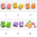 Irregular Shape Resin Cabochon With Hole 100pcs/bag Beads DIY Items For Kids Bracelets Necklace Beads Spacer