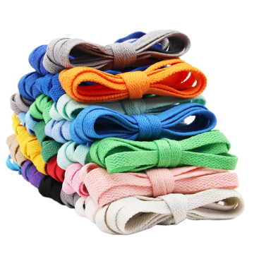 Weiou Fashion Braid Type Flat Shoelaces for Women's Sneakers and Hiking Boots