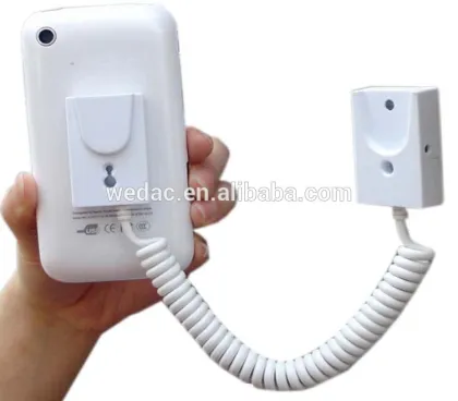 Smart phone anti-theft chain for display