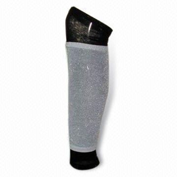 Women's Leg Warmer, Made of Cotton, Nylon, Spandex and Lurex Thread, Various Colors are Available