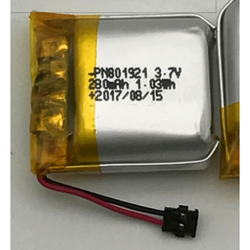 Rechargeable Lithium Batteries 230mAh (LP1X2T8)