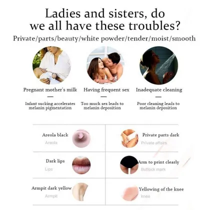 Intimate Whitening Cream Vagina Dark Spot Whitening Lotion Whitening Bleaching Cream