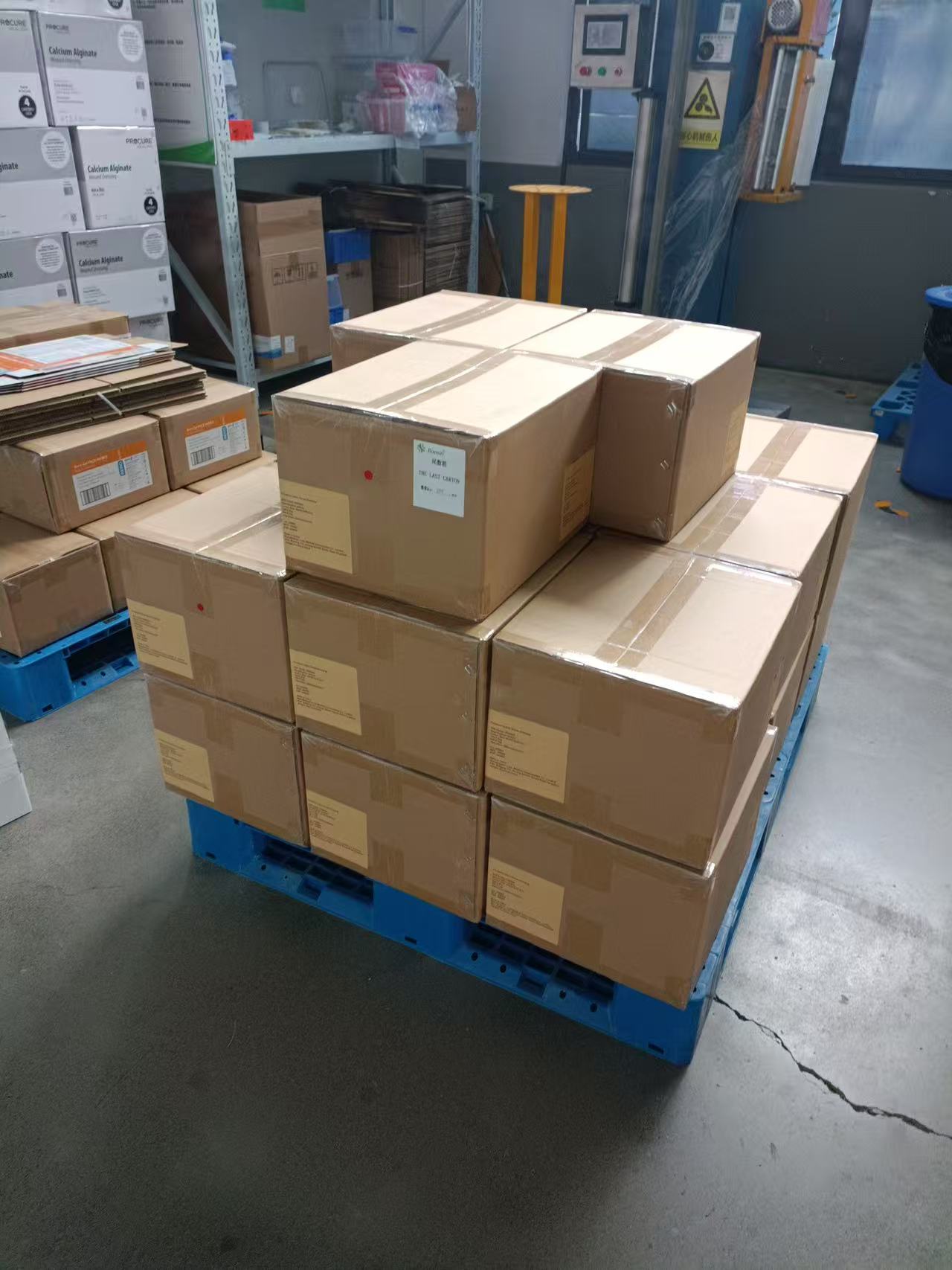Mass production of Povidone Iodine Gauze Dressing (2)