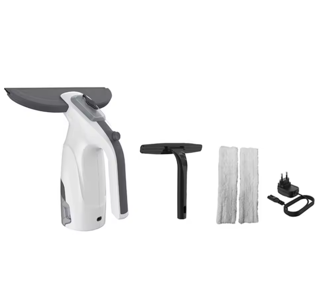 Jinshun KS-5540 Electric Handheld Window Cleaner with Curved Wide Nozzle Head