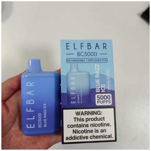 Elf Bar BC 5000 Pufos Vape Bulgária descartável