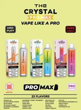 Crystal Pro Max Disposable Vape Device 4000 Puffs
