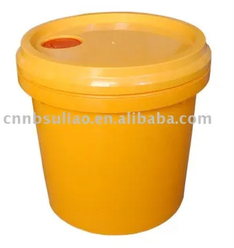 orange large capacity plastic barrel