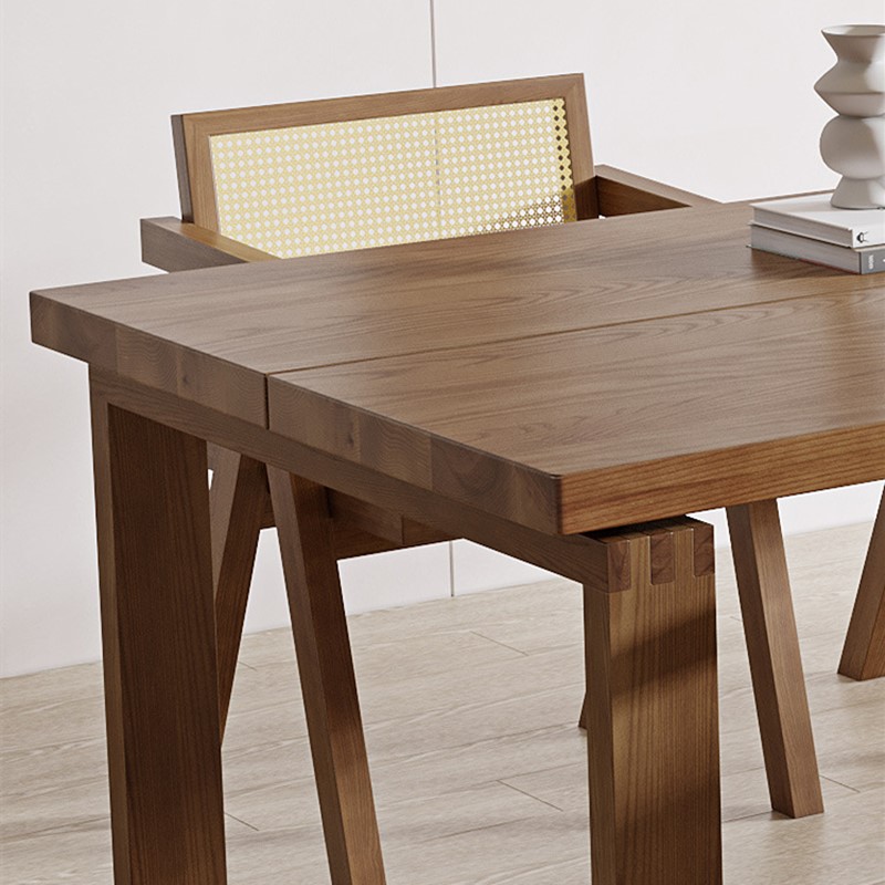 Solid Wood Dining Table And Chair Set