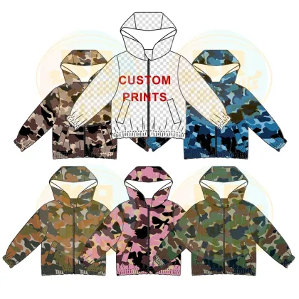 Kerui Cotton Coat - Boys and Girls Fur Collar Jacket Kids Outerwear