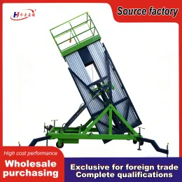 Inverted-type aluminum alloy lifting operation platform