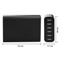 Station de chargeur multi-chargeur de 60W 6 ports USB