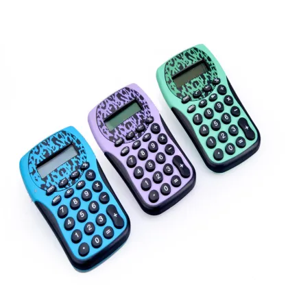 8 Digits Colorful Smart Touch Screen Pocket Calculator