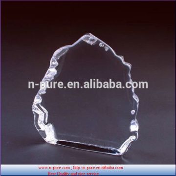 Beautiful blank crystal iceberg,wholesale crystal iceberg