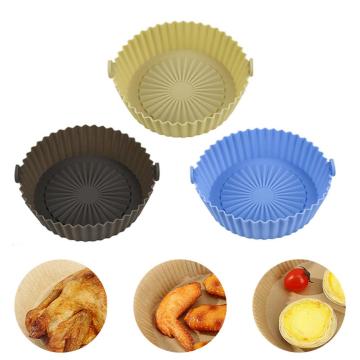 Silicone Air Fryer Liner ဆက်စပ်ပစ္စည်းများ Silicon Pot